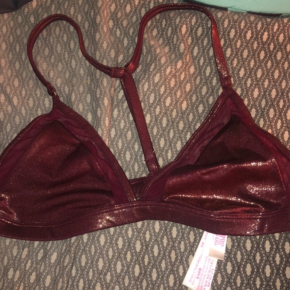PINK VS bralette